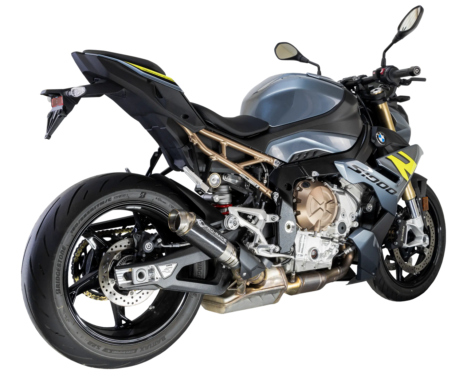 BMW S1000R 2025-2026 GP-R3 Slip-on exhaust Pro-Race exhaust systems