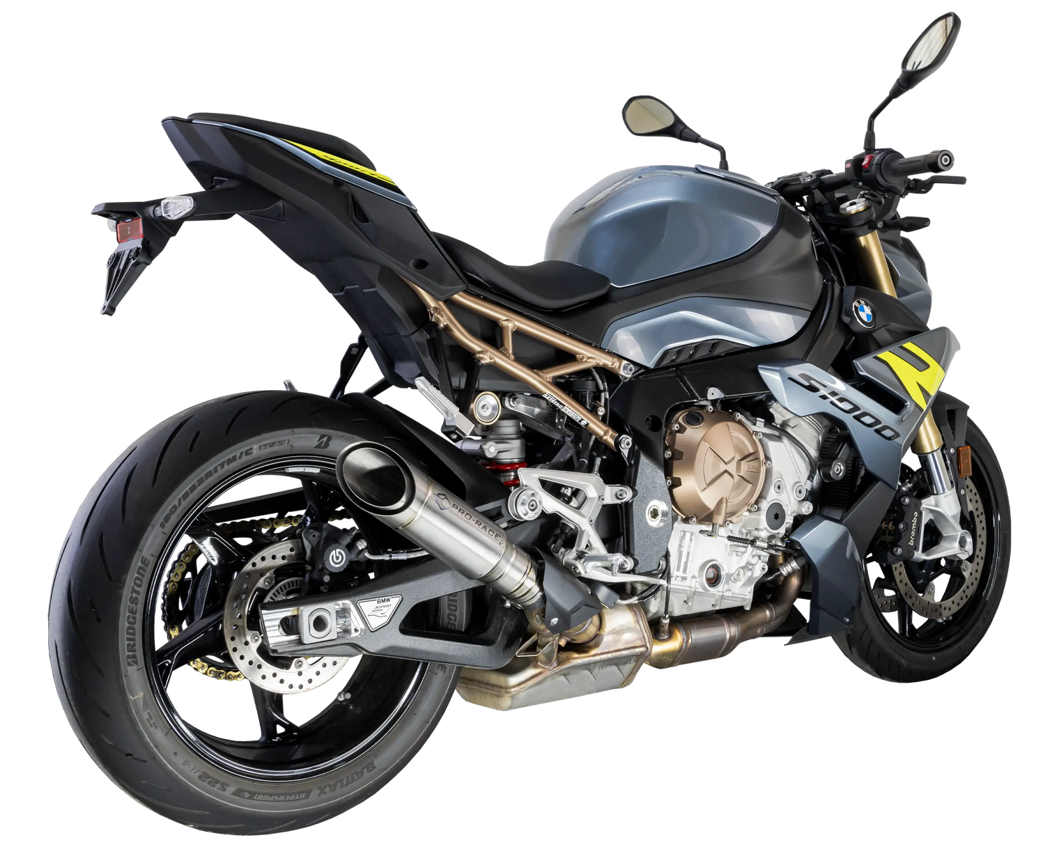BMW S1000R 2021-2024 GP-R4 Slip-on exhaust Pro-Race exhaust systems