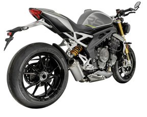 Triumph Speed Triple 1200 RS/RX 2025-2026 Tri-Oval Low Mount Slip-on exhaust Pro-Race exhaust systems