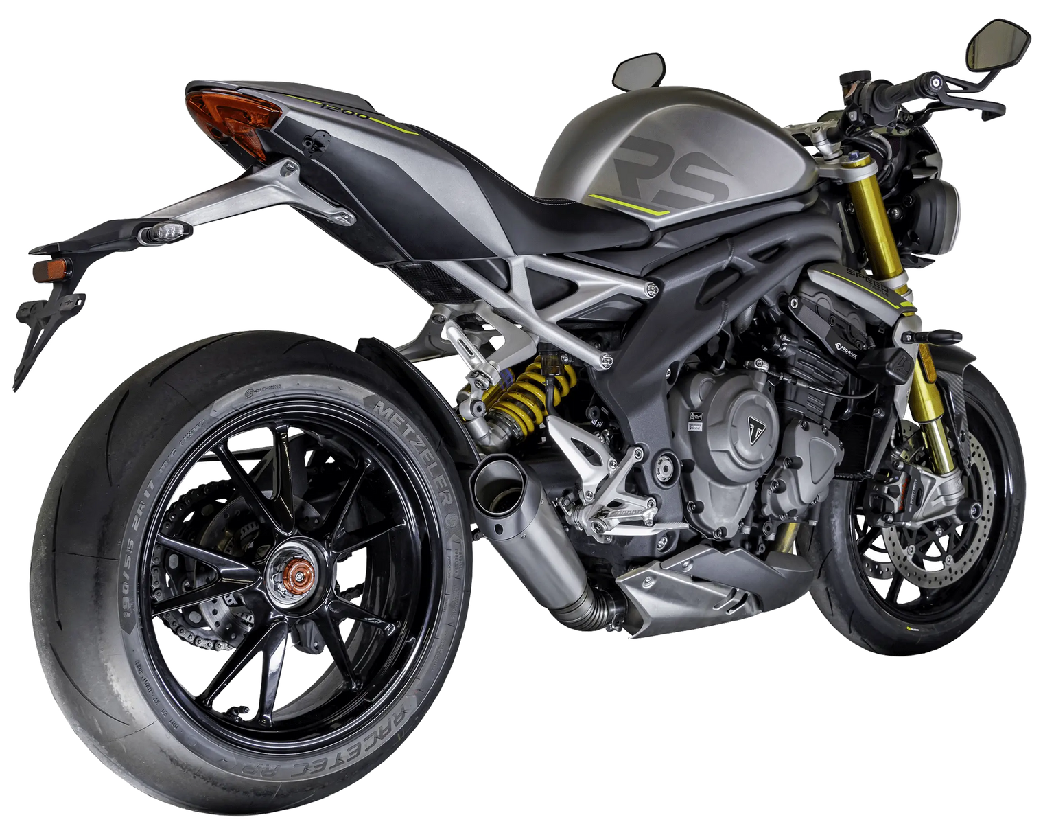 Triumph Speed Triple 1200 RS/RX 2025-2026 EVO-XC Slip-on exhaust (Low Mount) Pro-Race exhaust systems