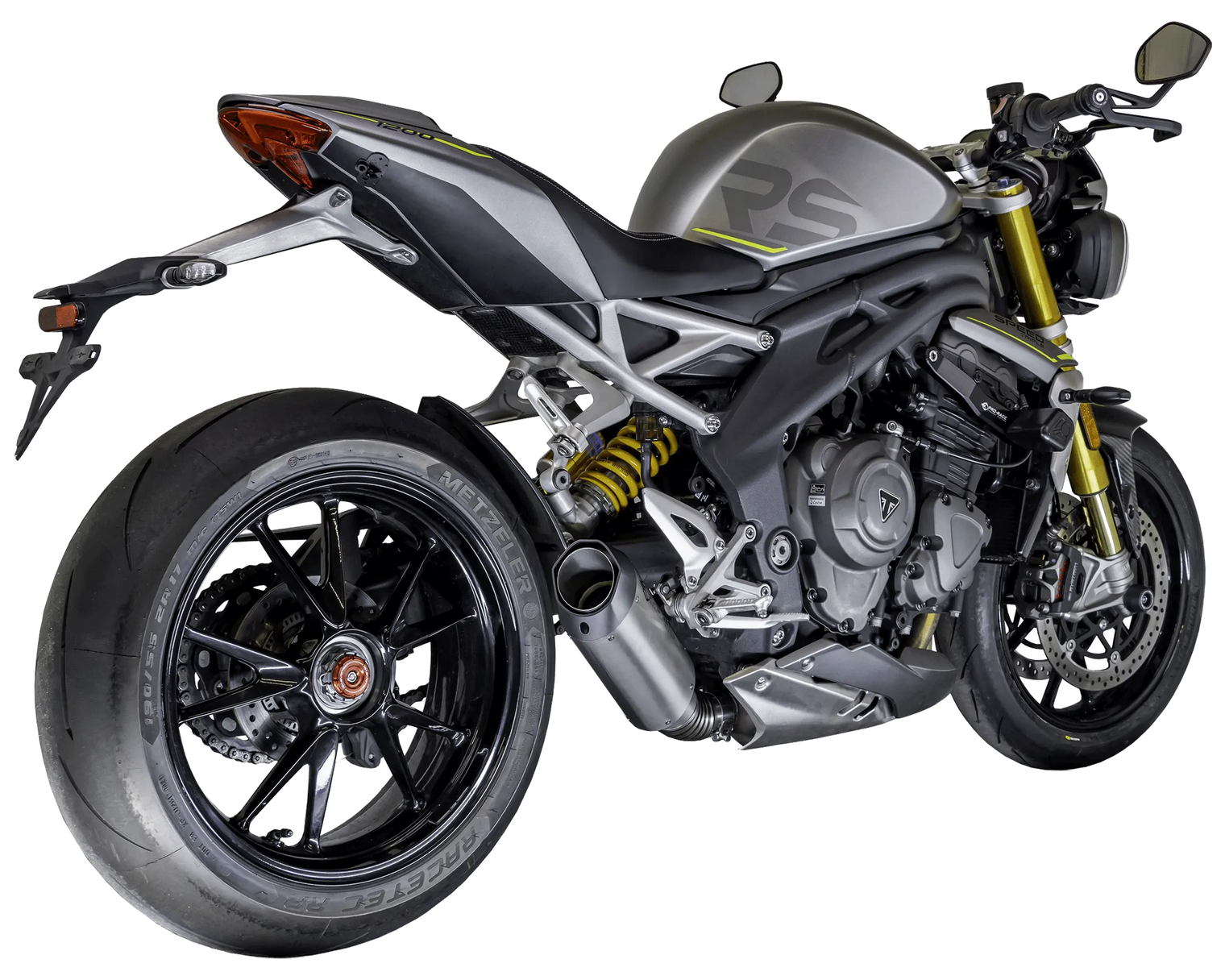 Triumph Speed Triple 1200 RS/RX 2025-2026 EVO-X Slip-on exhaust (Low Mount) Pro-Race exhaust systems