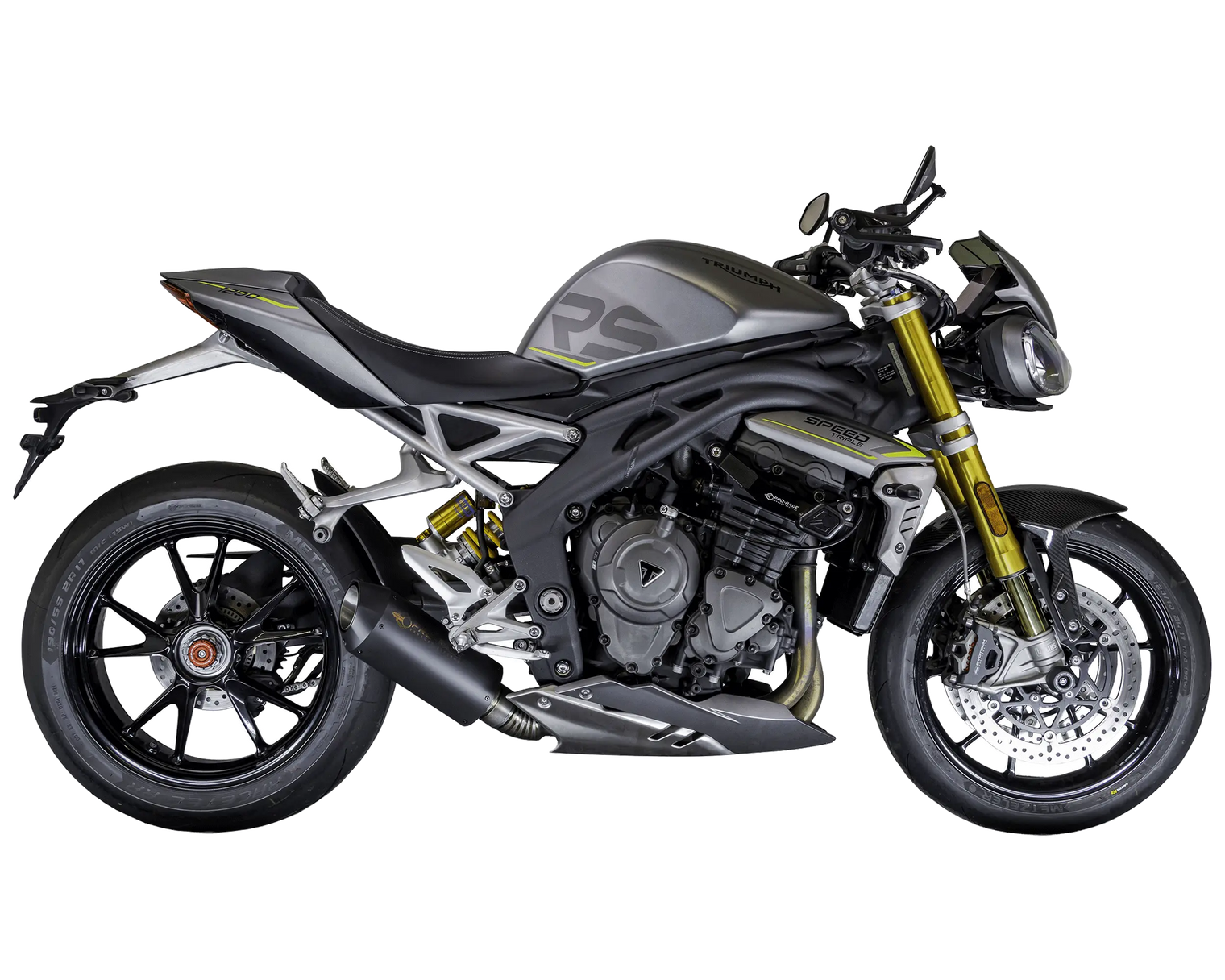 Triumph Speed Triple 1200 RS/RX 2025-2026 EVO-X Slip-on exhaust (Low Mount) Pro-Race exhaust systems
