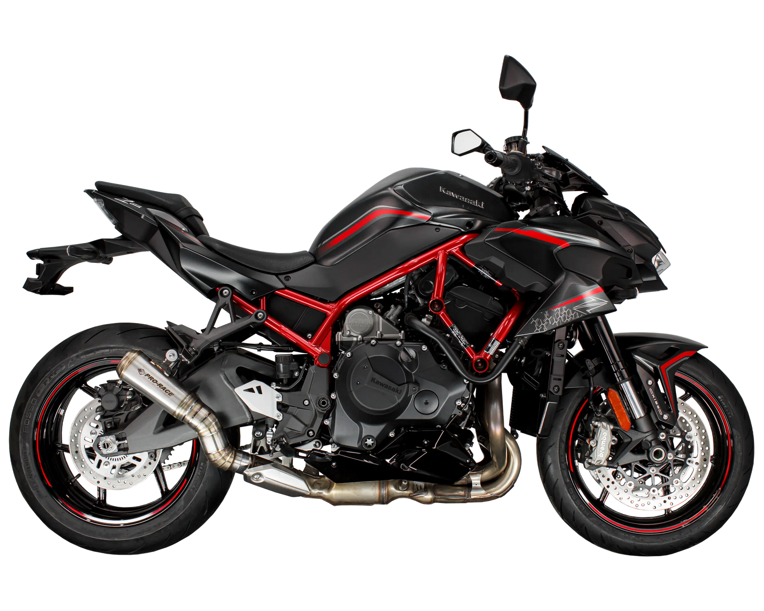 Kawasaki ZH2 2020-2026 GP-RC1 Slip-on exhaust Pro-Race exhaust systems