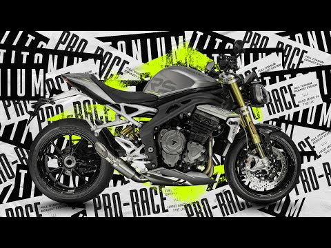 Triumph Speed Triple 1200 RS/RR 2021-2024 GP-S1R Low Mount Slip-on exhaust