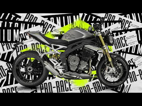 Triumph Speed Triple 1200 RS/RR 2021-2024 Tri-Oval Low Mount Slip-on exhaust